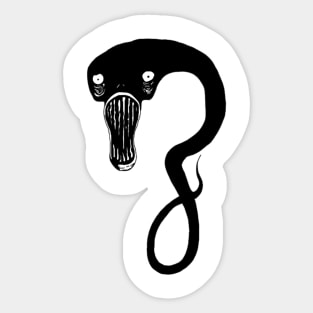 billie eilish monster Sticker